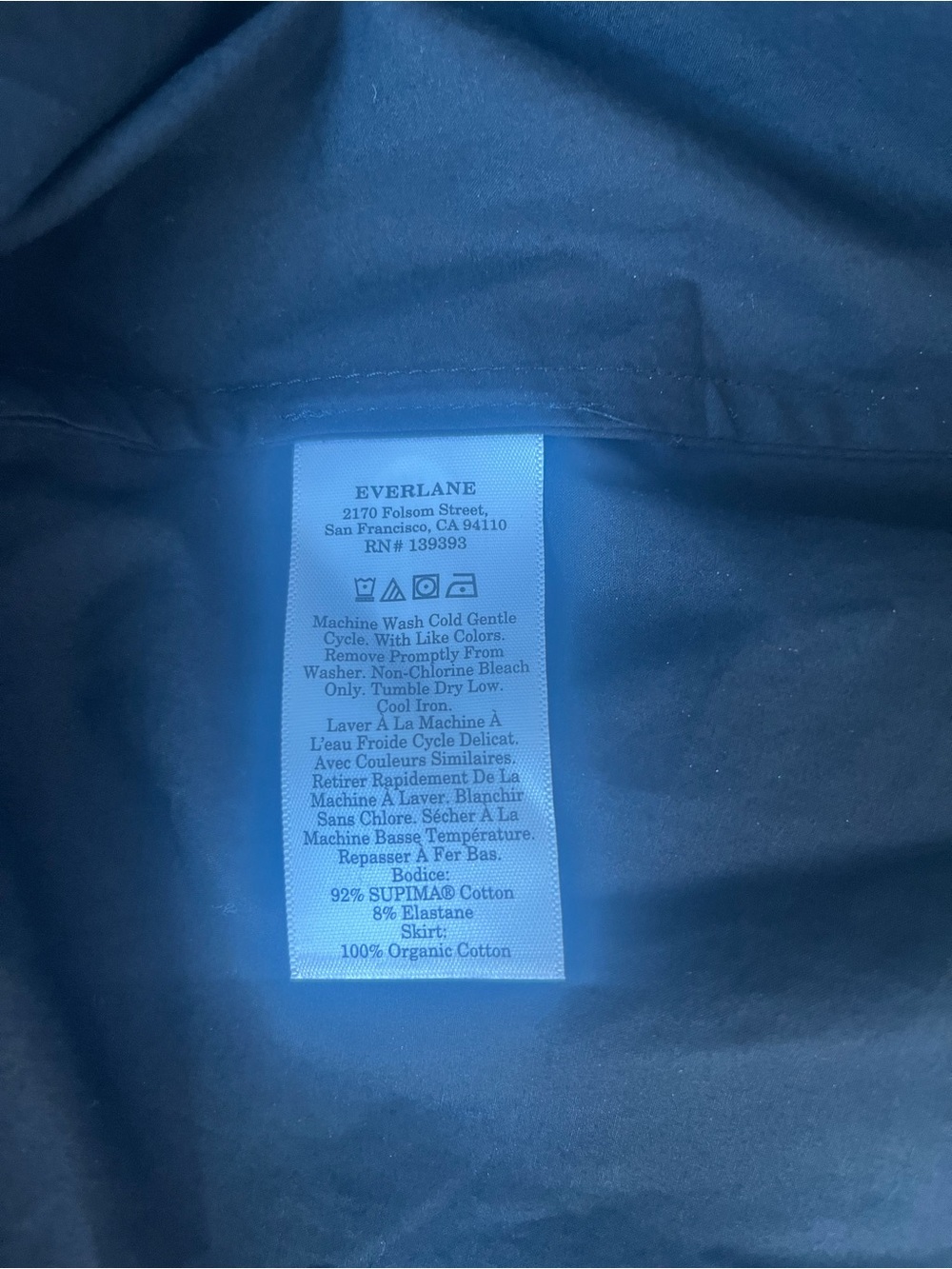 Everlane The Form Riviera dress XXS - Picture 6 of 6